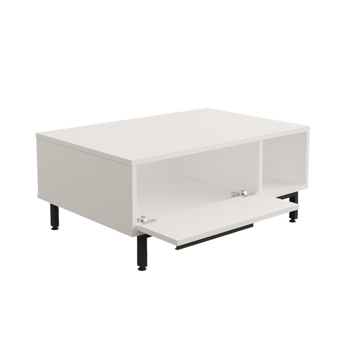 Hanah Home Mesa de centro On2-W Blanca